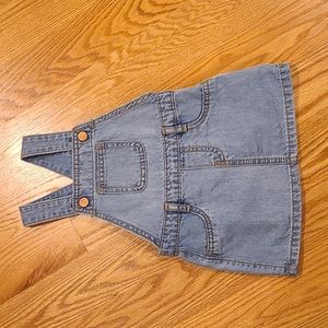Baby girl overall dress